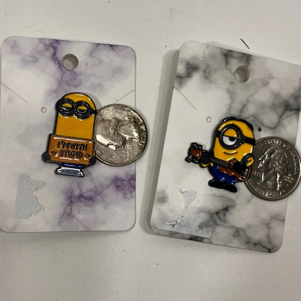 Minion Pins Set